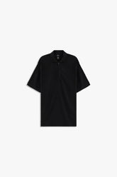 Textured Zipper Polo